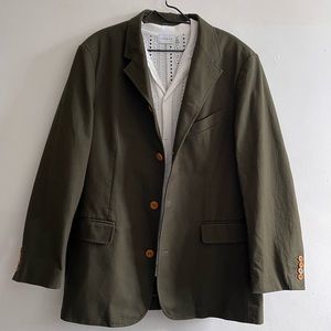 J. Peterman Olive Sports Jacket